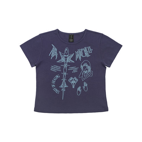 RIAMITCHELL法杖手绘女Tee