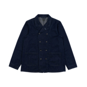 兰寺 JACKET AW20 LANCER CELADON DENIM 工装 牛仔拼接夹克外套