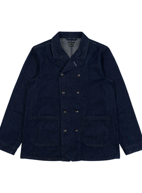 LANCER(兰寺) AW20 CELADON DENIM JACKET 工装牛仔拼接夹克外套
