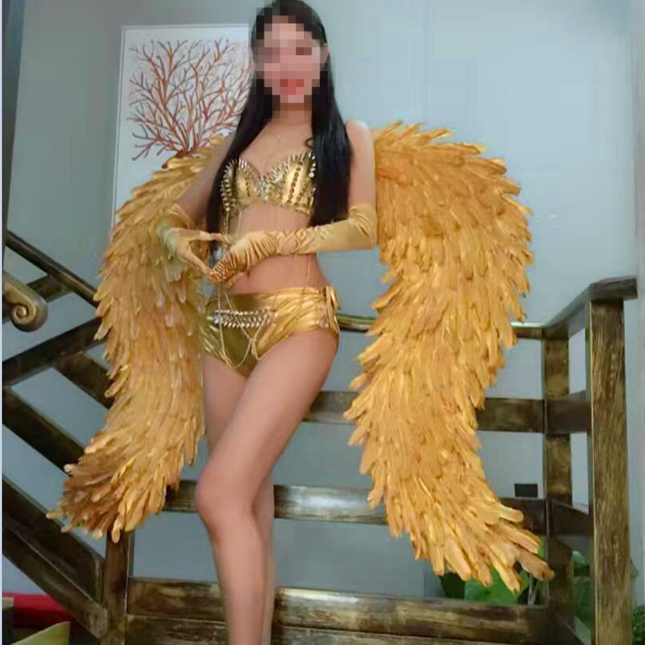 道具羽毛天使演出走秀拍照翅膀