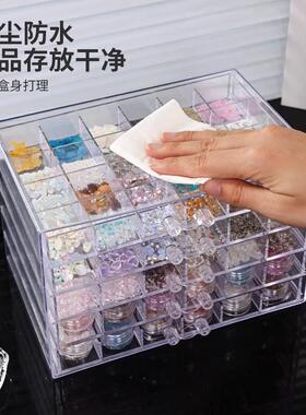 桌面展示盒饰品收纳多格摆放展示