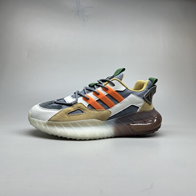 真皮镂空单网老爹鞋男夏季新款