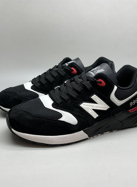 稀缺外贸n字运动休闲男鞋真皮拼接网布慢跑鞋轻便百搭旅游鞋亏本