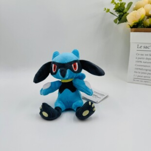 小精灵利欧路路卡利欧毛绒公仔玩具玩偶娃娃