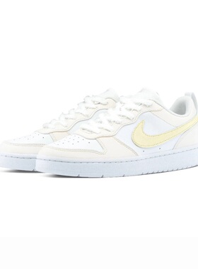【球鞋定制】NIKE耐克女鞋子COUNT BOROUGH舒适清新乌龙奶酪 板鞋