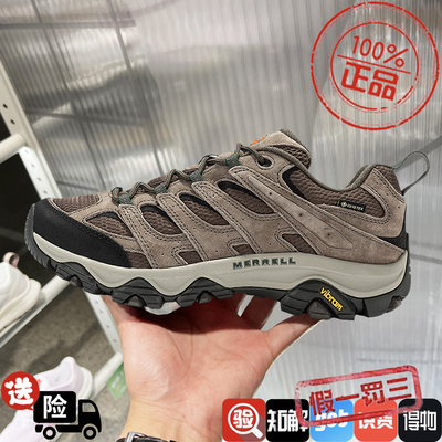 MERRELL迈乐MOAB3 GTX防水透气防滑爬山登山徒步鞋户外运动鞋男女