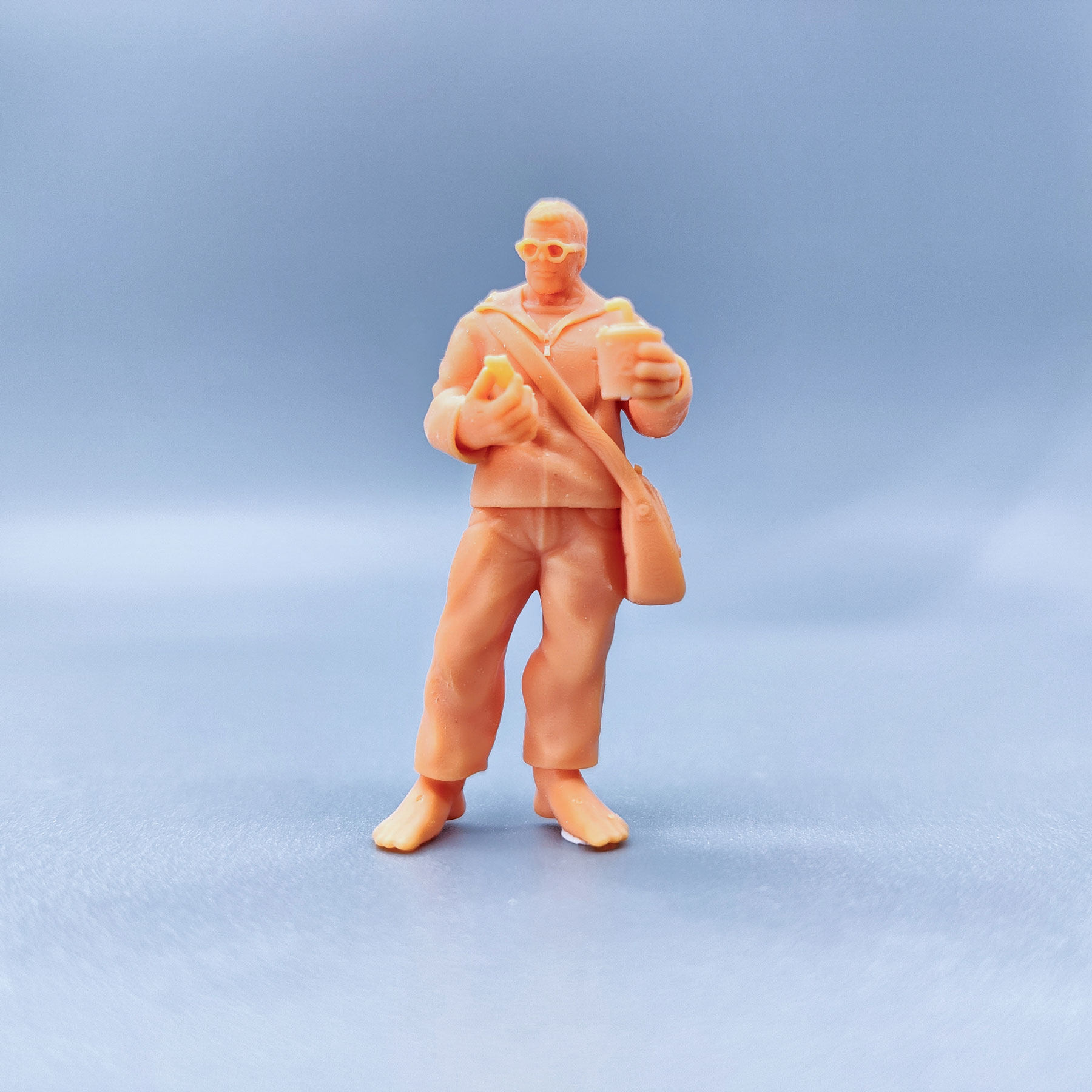 SuperGe1/64白模人偶绿巨人博士