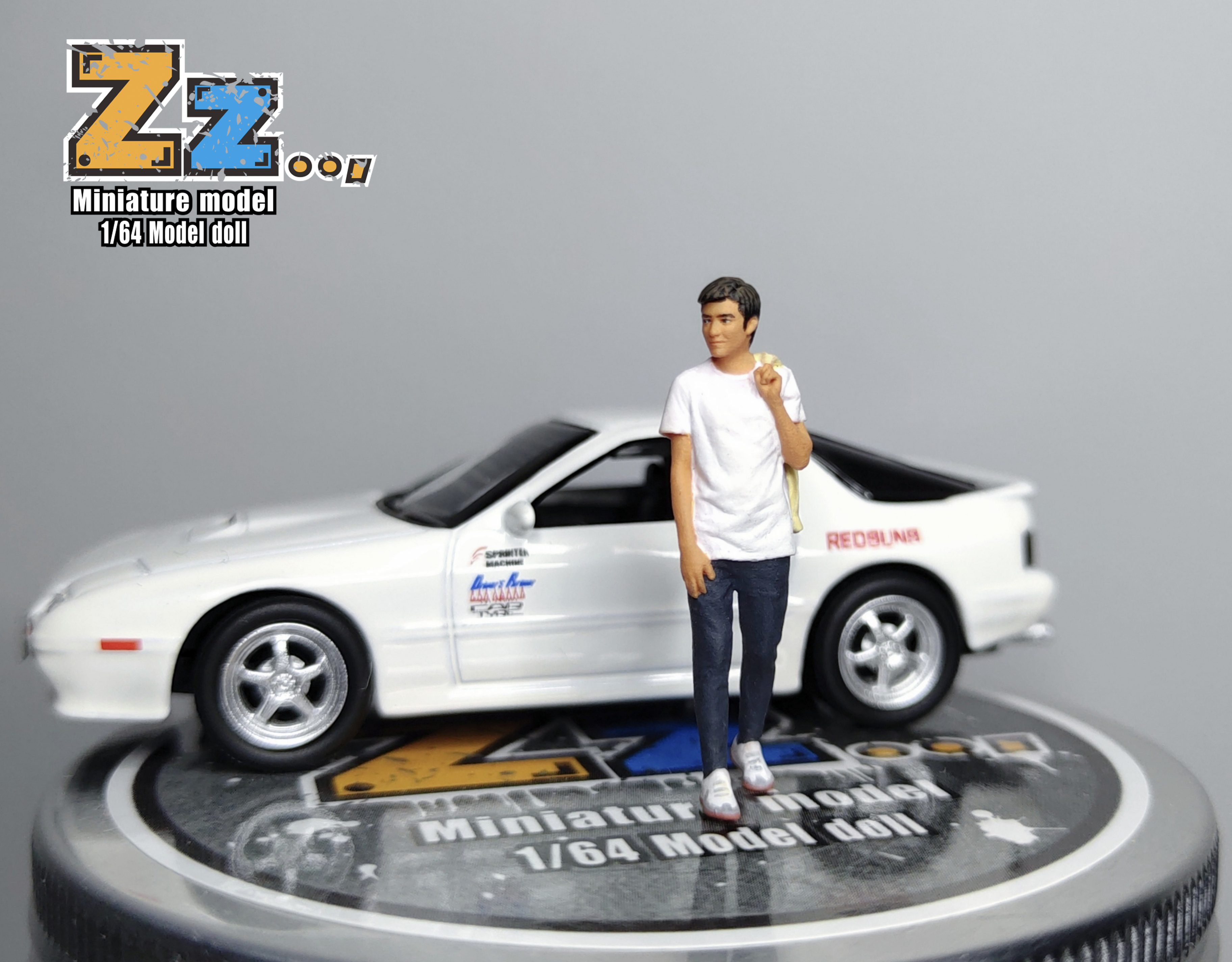 Zzstudio头文字D高桥凉介短袖