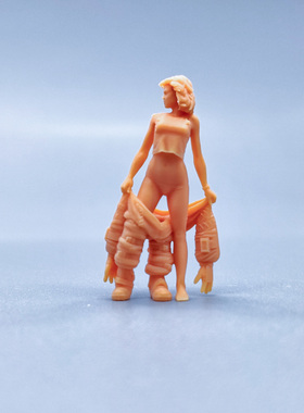 SuperGe1/64白模人偶艾伦雷普莉异形素模直接上色S547