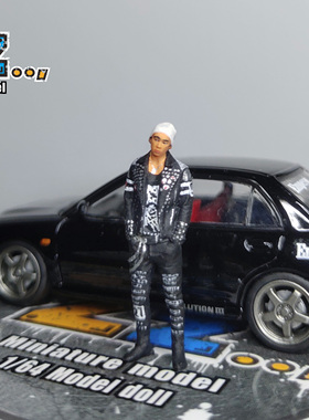 Zz studio 1/64人偶 朋克 小春 机车 写实人物系列 预购 不含小车