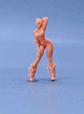 SuperGe1/64白模人偶短发拉丁女素模直接上色S340