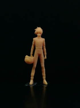 SuperGe1/64白模人偶风见x人动漫素模直接上色T327