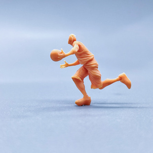 SuperGe1/64白模人偶灌篮高手流川枫素模直接上色S540