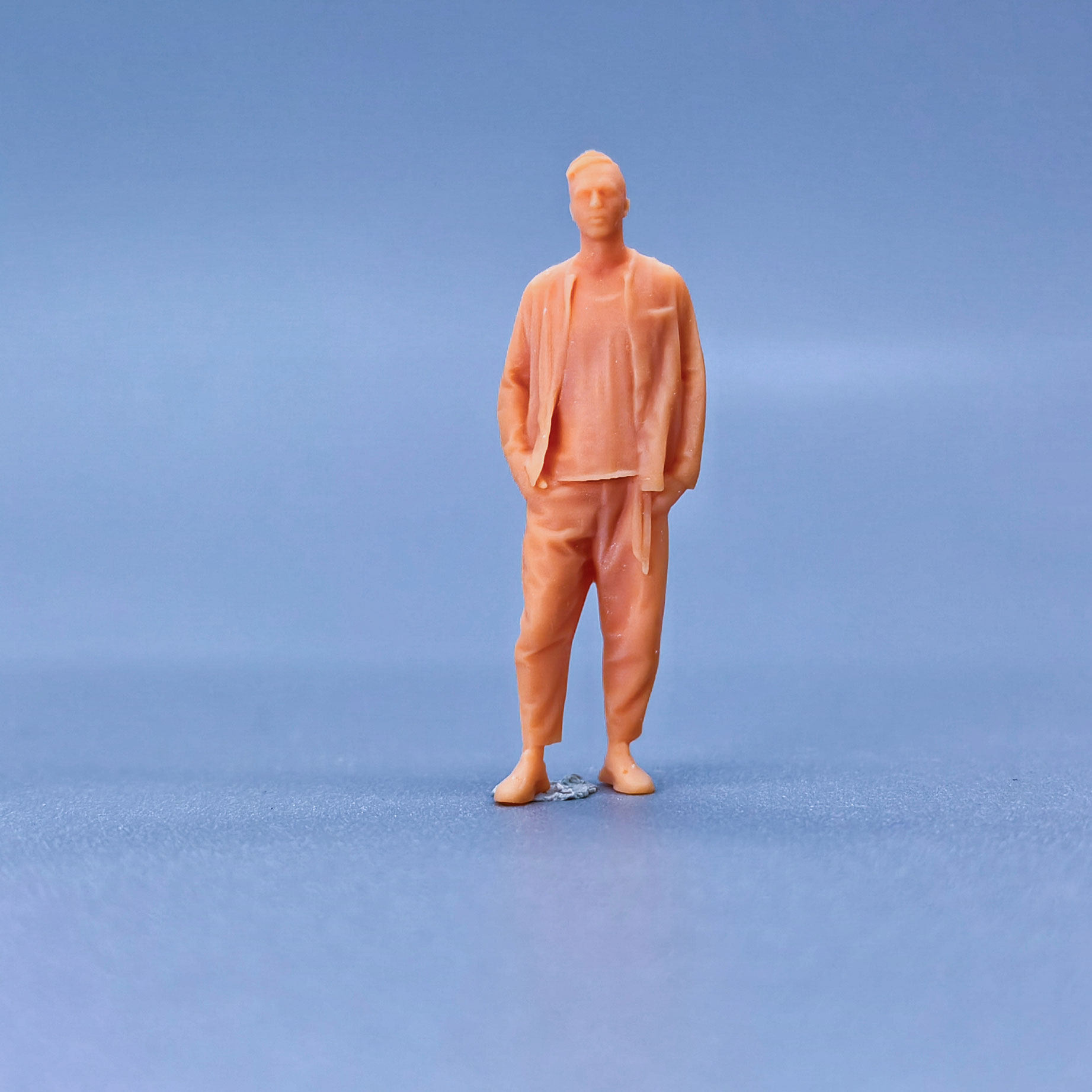 superge1/64白模人偶麻衣帅哥素模直接上色t215