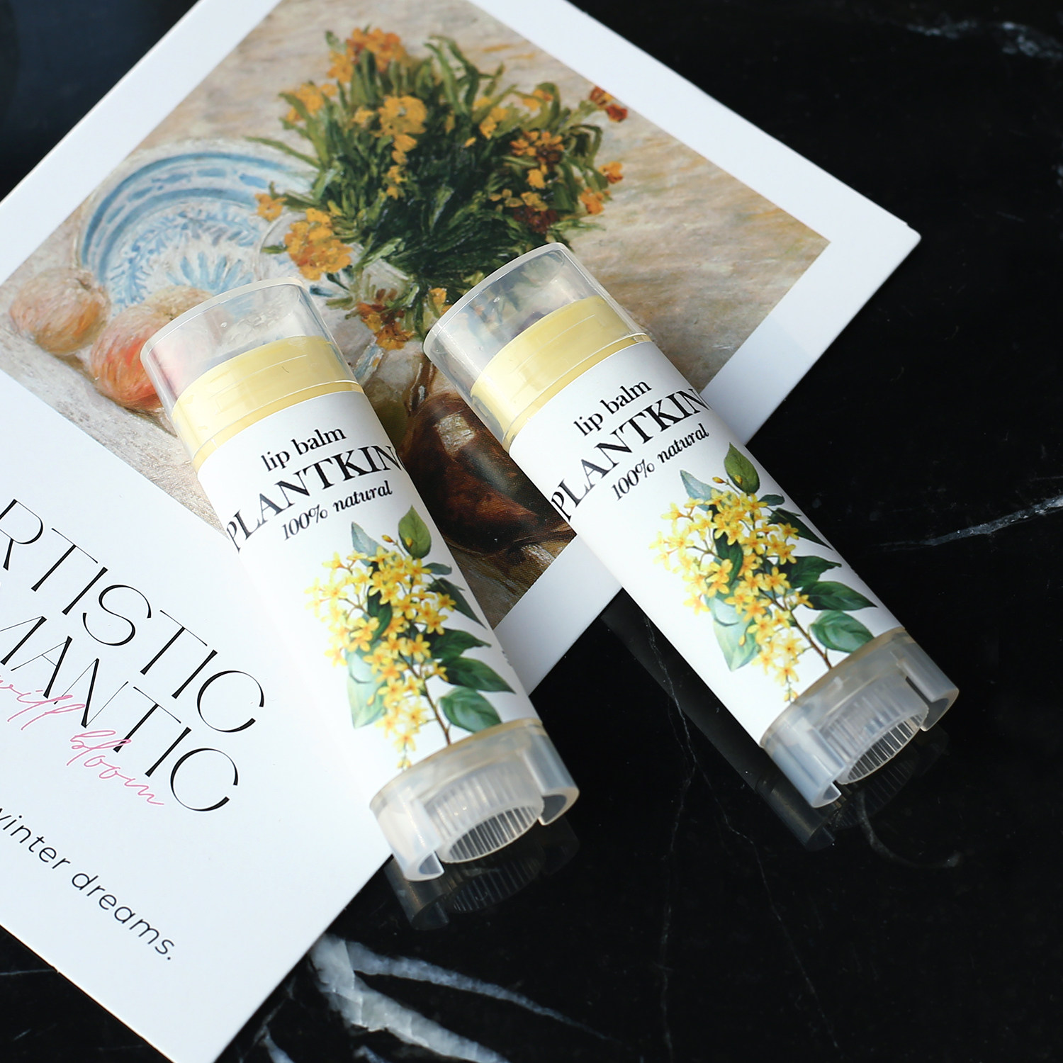 淡雅桂花。Plantking舒缓情绪手工润唇膏。滋润修护纯天然无添加,美容护肤/美体/精油,润唇膏,淘宝优惠券,粉丝福利购,淘宝优惠卷