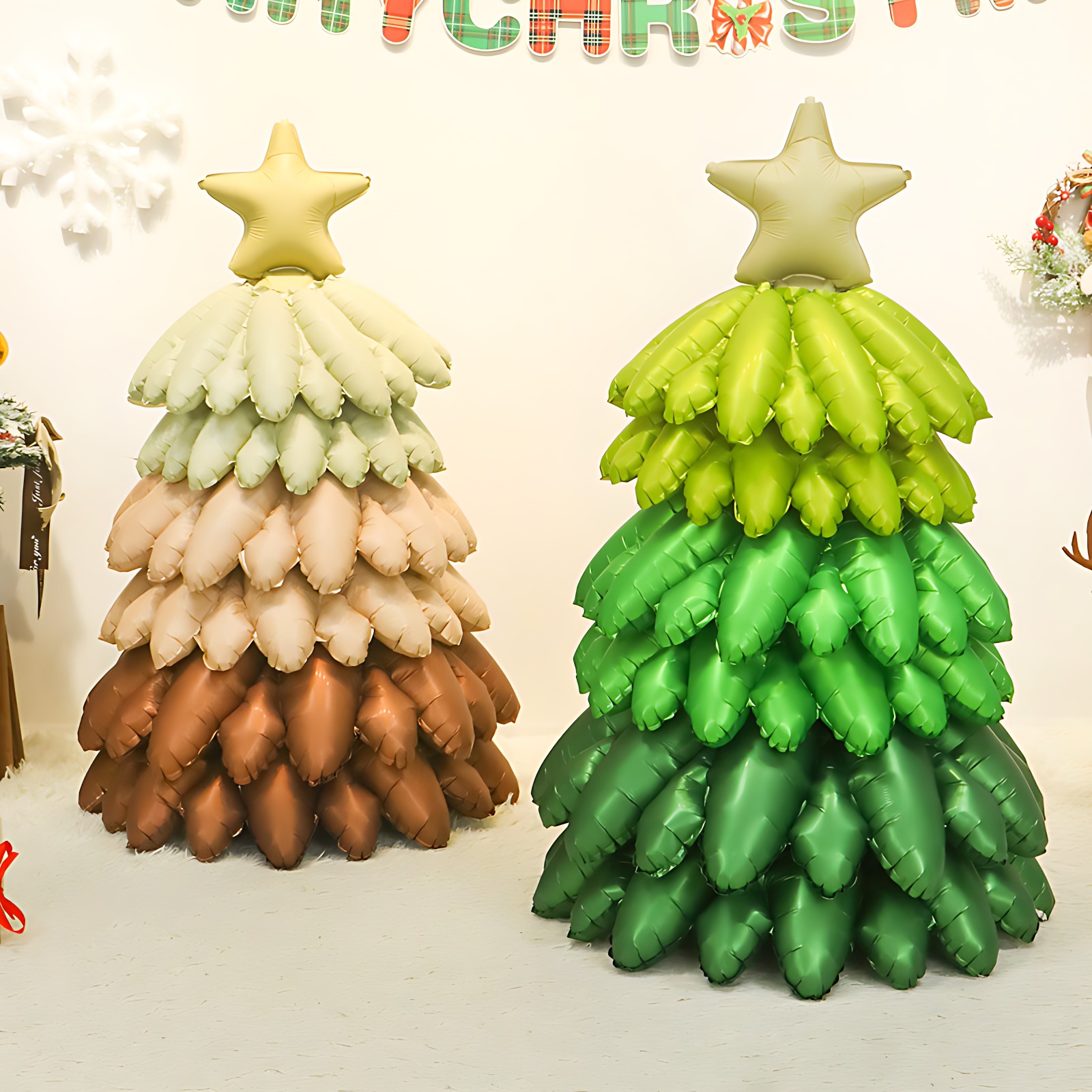 充气圣诞树商场装饰氛围站立