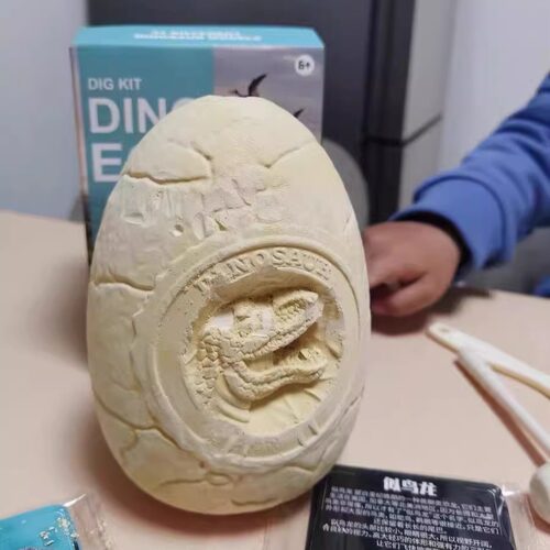 超大恐龙蛋儿童考古挖掘玩具夜光