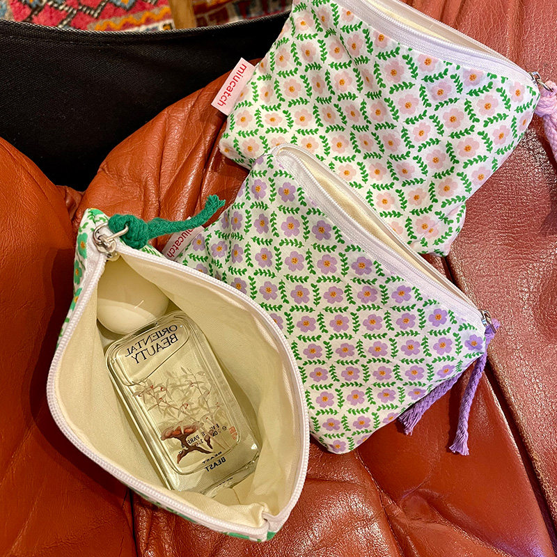 美摘小号收纳袋小清新碎花