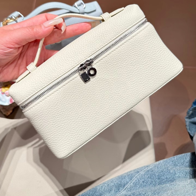 LP饭盒包欧美复古头层牛皮小方包