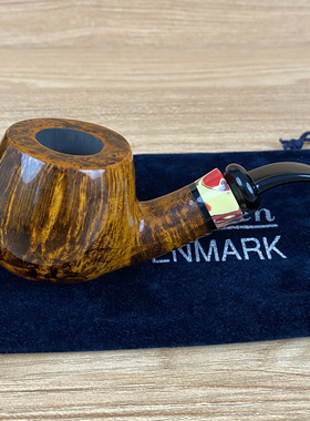 丹麦进口Peder Jeppesen彼得吉普森石楠木烟斗手工经典苹果ida3