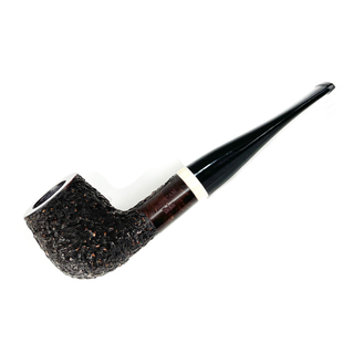进口石楠木烟斗经典麻面刻花撞球直斗男士礼物烟具送长辈YADOCAN