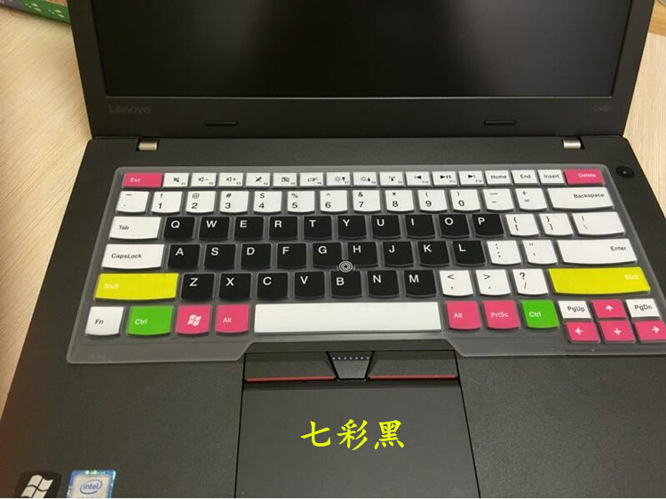 ✅联想ThinkPad E430C E450 E470C键盘防尘贴膜14寸保护电脑笔记本非快捷键非贴纸非夜光可爱动漫彩色套罩女