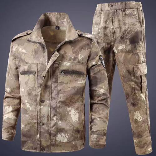 结实耐磨劳保服迷彩服套装