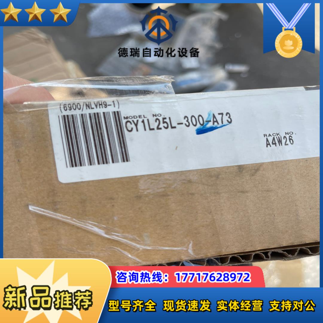 SMC磁偶式无杆气缸CY1L25L-300-A73议价