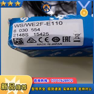 对射式 原装 E110 WSWE2F 光电开关传议价 SICK西克