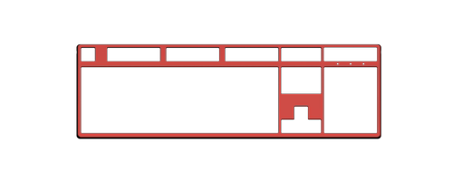 创祥无机械键帽面壳彩色磁性可拆