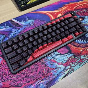 攻击鲨小配列三模磁轴键盘X65PROHE双拼色等高线颜值游戏电竞专用