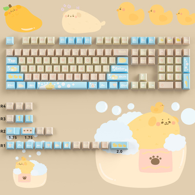 机械键盘卫星轴键帽6.25空格键