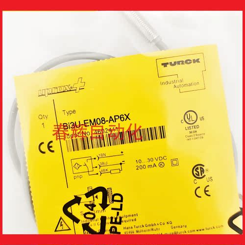 图尔克接近开关BI3U-EM08-AP6X BI5NF-EM18HE-AN6X2-H1141传感器