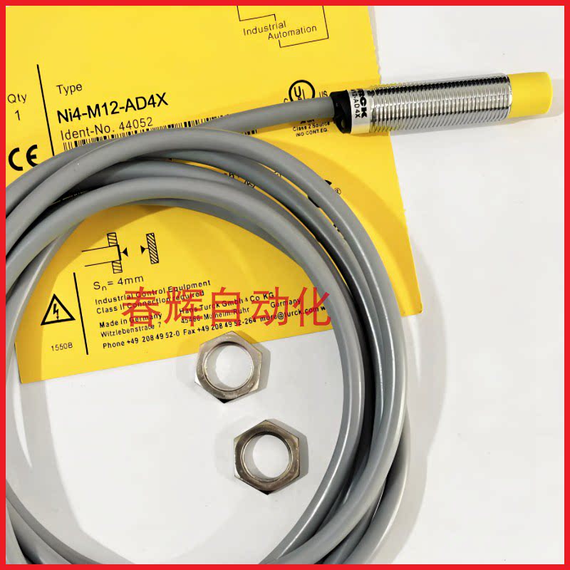 德国原装图尔克接近开关NI4/BI2-M12-AP6X-AN6X/AD4X/RN6X-H1141