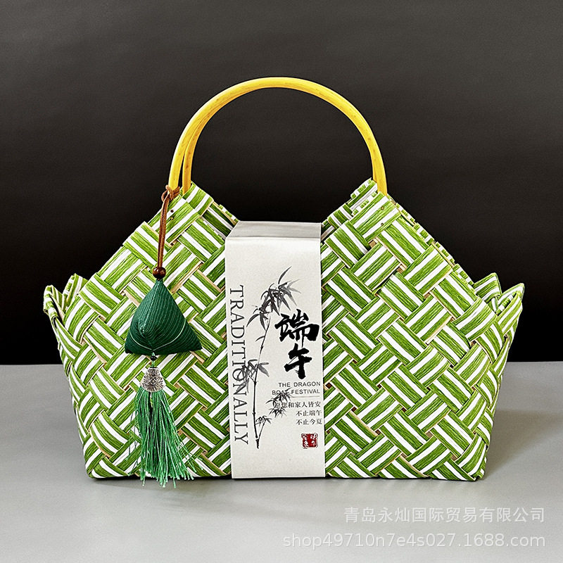 现货木质伴手礼篮子手提篮子包装
