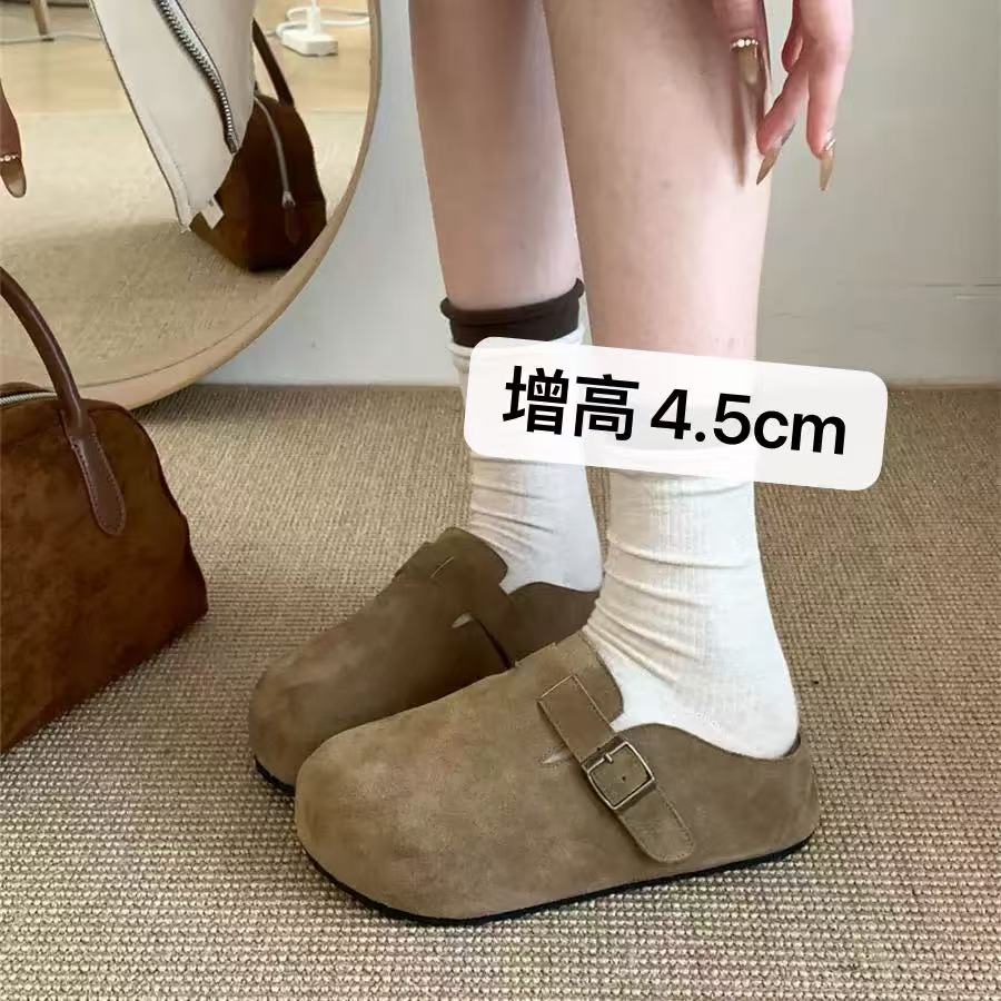 小个子内增高勃肯鞋女外穿