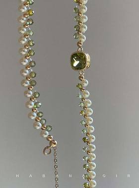 LaHabanagirl复古油画质感项链