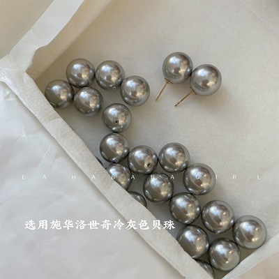 LaHabanagirl强光精致耳夹耳钉