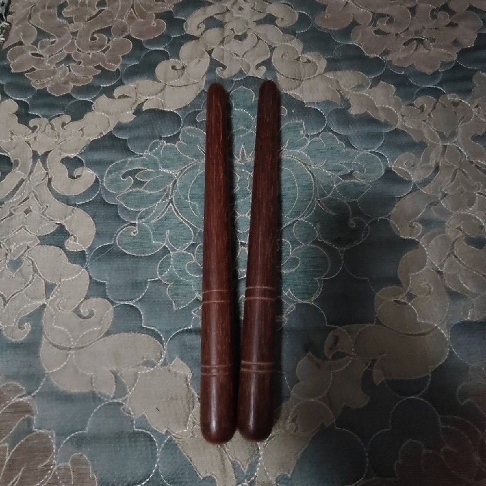 潮州大锣鼓实木鼓棍鼓棒舞狮鼓锤道具鼓槌醒狮马拉狮鼓棍一对