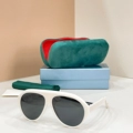 White Frame Gray Lens