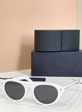 猫眼三角形跨境时尚板材太阳眼镜女欧美潮流百搭高度数墨镜男防晒