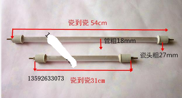 厂家热收缩膜包装机专用发热管玻璃加热管红外线管加热石英管配件-封面