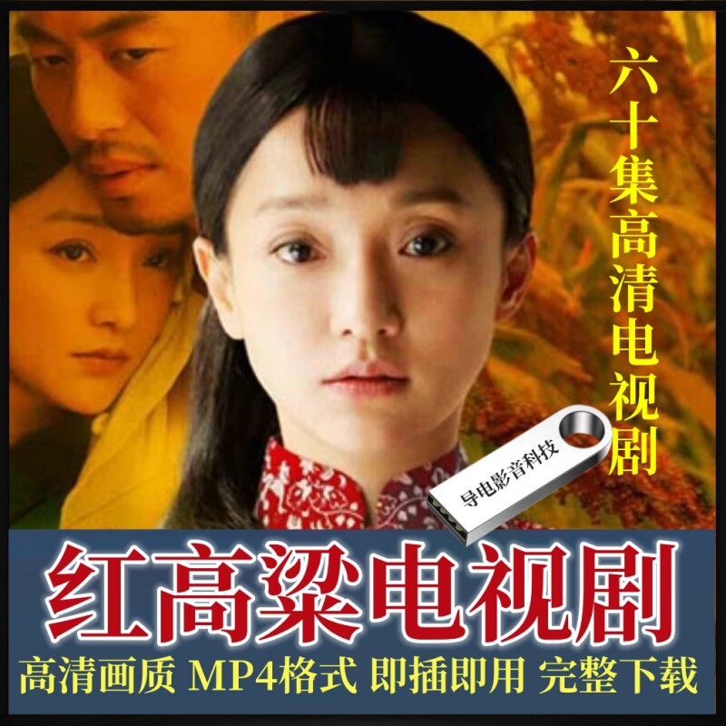 高清电视剧红高粱u盘车载手机电脑液晶电视投影仪mp4视频usb优盘