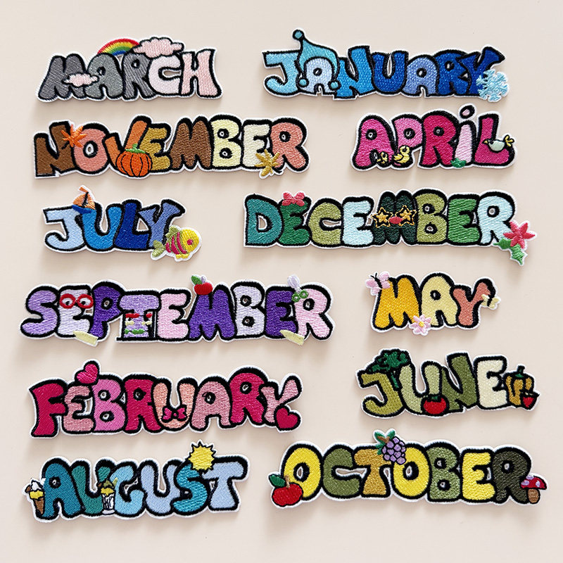 长条彩色英文字母布贴大号补丁时尚百搭衣服裤子装饰刺绣破洞贴花,居家布艺,布贴,淘宝优惠券,粉丝福利购,淘宝优惠卷