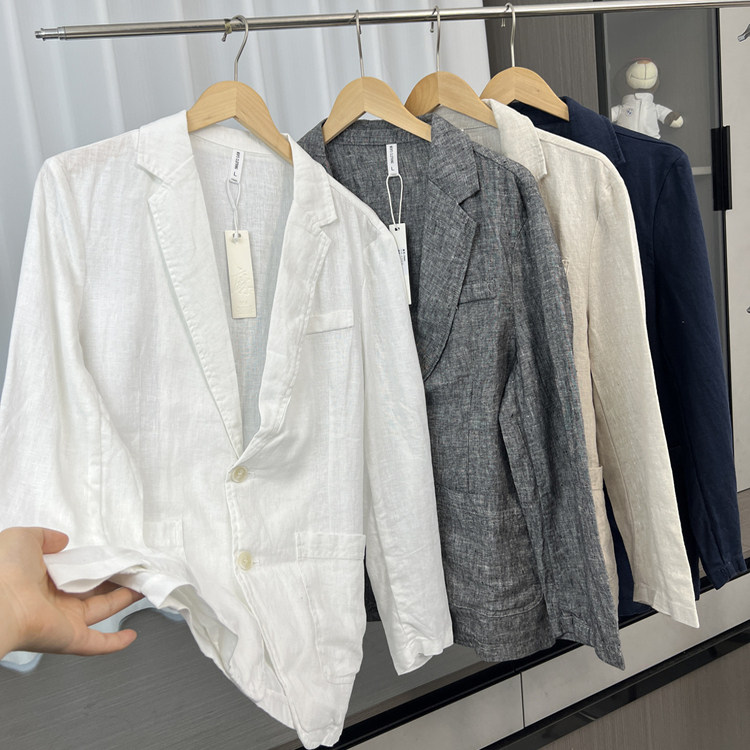 外贸松弛感时尚休闲西服外套