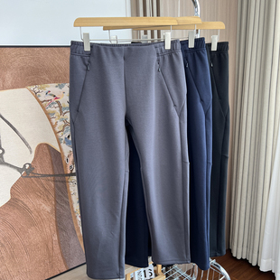 情侣舒适弹力运动休闲裤 bi眼入 秋季 外贸男装 潮 定制空气层面料