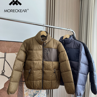 冬季 外贸男装 撞色口袋立领蓬松面包服棉衣 男女情侣款 山系户外