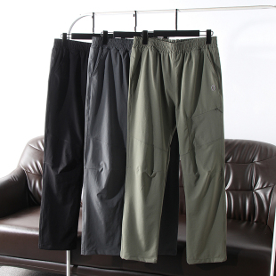 运动休闲裤 户外轻量化 春夏速干透气弹力工装 外贸男装 立体剪裁