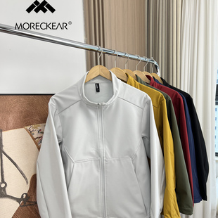 闭眼冲！防风防水加绒保暖！秋季男女外贸户外立领软壳冲锋衣外套