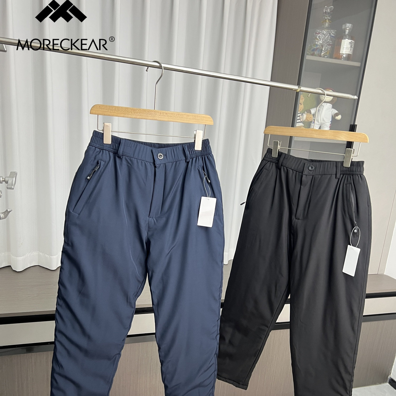 给你一条过冬的裤子！冬季男士外贸防风防水直筒加绒加厚休闲裤,男装,休闲裤,淘宝优惠券,粉丝福利购,淘宝优惠卷